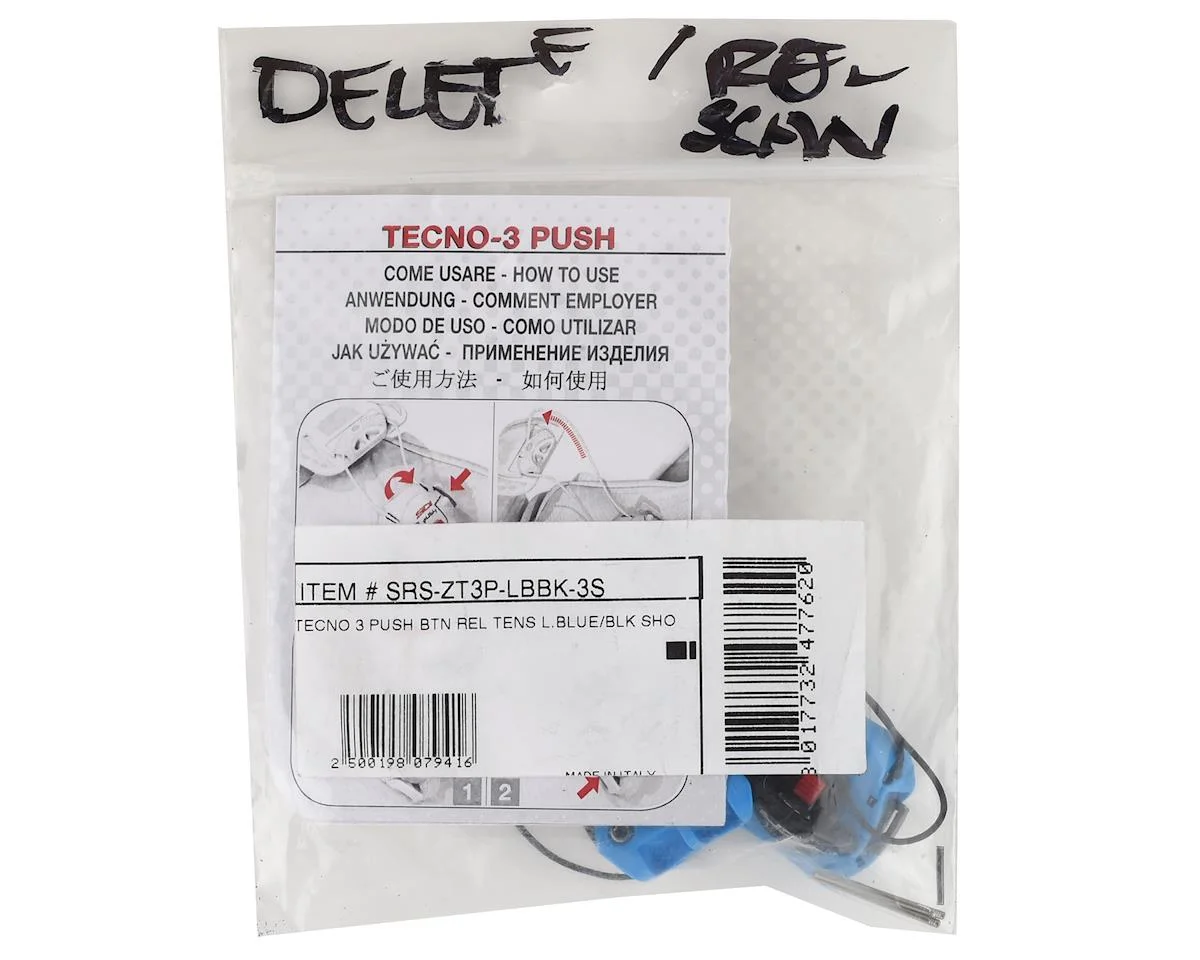 Sidi Tecno-3 Push Buckles (Light Blue/Black) (Short) - view 2
